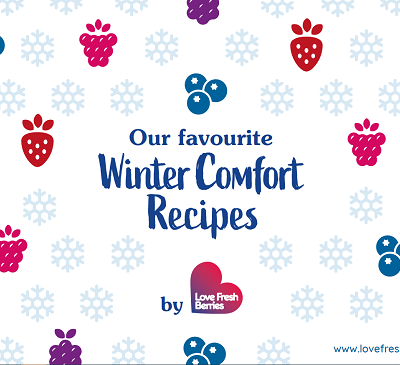 Love Fresh Berries launches Winter Comforts Recipe Book