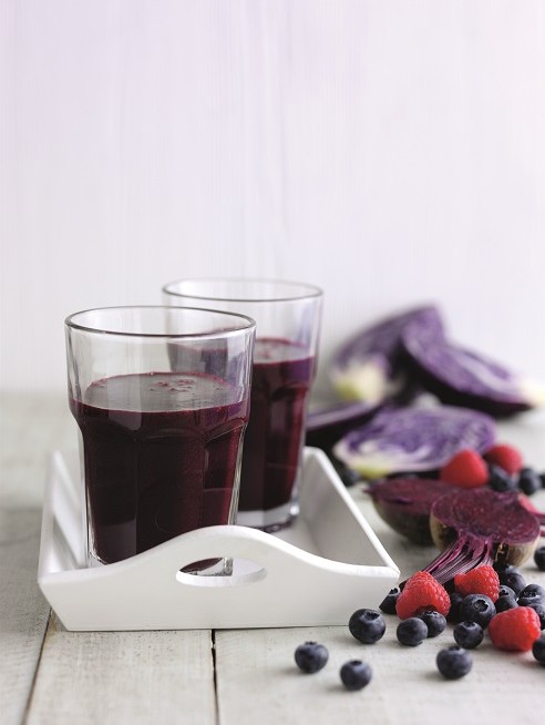 Revitalise blueberry & raspberry smoothie