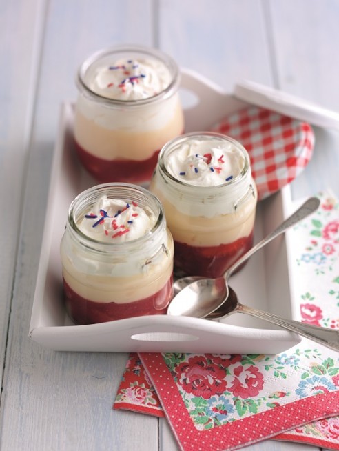 Party berry trifles